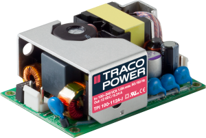Open frame switching power supply, 36 VDC, 2.78 A, 100 W, TPI 100-136A-J