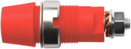 4 mm socket, screw connection, mounting Ø 12.2 mm, CAT III, red, SAB 6922 NI / RT