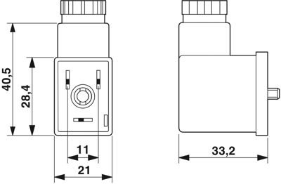 1452246 Phoenix Contact DIN Valve Connectors Image 2