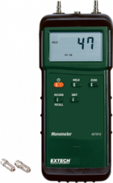 Extech Differential pressure manometer, 407910-NIST