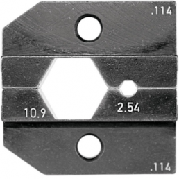 Crimping die for coaxial connectors, 624 114 3 0