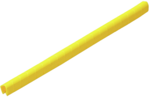 PVC cable maker, inscribable, (W x H) 3 x 4 mm, max. bundle Ø 3 mm, yellow, 0689600000