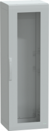 Control cabinet, (H x W x D) 1500 x 500 x 420 mm, IP65, polyester, light gray, NSYPLA1554TG