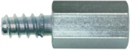 Hexagon spacer bolt, External/Internal Thread, M3, 12 mm, steel