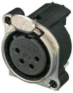 NC4FBH Neutrik XLR Connectors