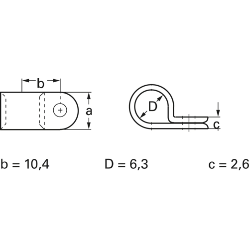 CCS25-S10-C Panduit Cable Holders Image 2