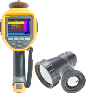 Thermal Imager Fluke TI450PRO with W2 Wide-Angle Lens