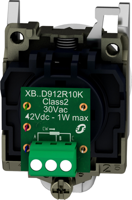 XB4BD912R1K Schneider Electric Actuators, Signal Elements and Front Elements Image 4