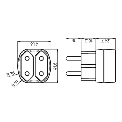 174105004 Kopp Power Adapters Image 2