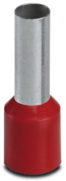 Insulated Wire end ferrule, 10 mm², 22 mm/12 mm long, DIN 46228/4, red, 3200551