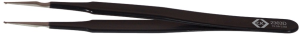 ESD assembly tweezers, uninsulated, antimagnetic, stainless steel, 120 mm, T2363D