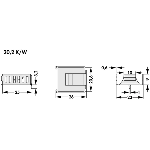 FK 271 MI 247 H Fischer Elektronik Heat Sinks Image 2