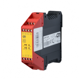 Safety relays, 2 Form A (N/O) PLC output, 24 VDC, 46364