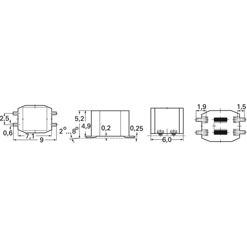 B82790C0113N201 TDK (EPCOS) Fixed Inductors Image 2