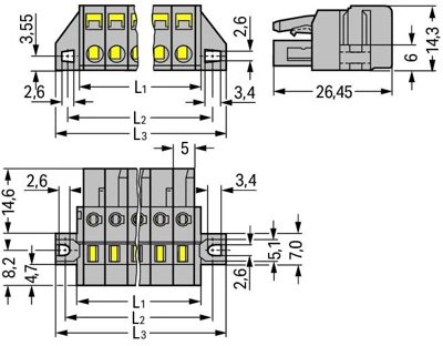 231-102/031-000 WAGO PCB Connection Systems Image 2