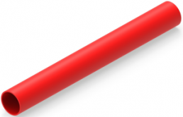 Butt connectorwith insulation, 0.3-0.9 mm², AWG 22 to 18, red, 40.79 mm