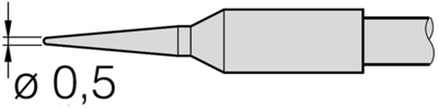C245036 JBC Soldering tips, desoldering tips and hot air nozzles Image 2