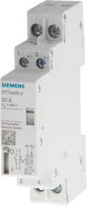 Remote switch contact for 20 A voltage 230 V AC 1changeover contact