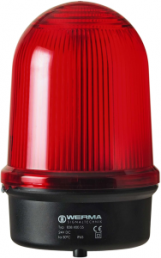 Double flashing light, Ø 142 mm, red, 115 VAC, IP65