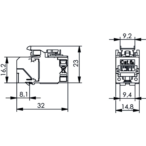 100023207 Telegärtner Modular Connectors Image 2