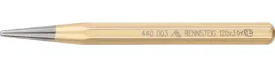440 003 0 Rennsteig Werkzeuge Centre Punches, Pin Punches, Chisels
