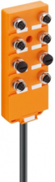 Sensor-actuator distributor, 4 x M12 (5 pole), 60604