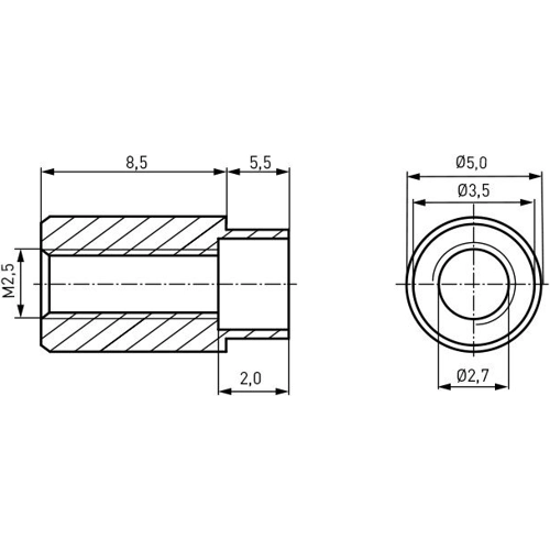 002.72.835 Ettinger Nuts, Washers, Rings Image 2