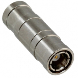 Coaxial adapter, 50 Ω, SMB plug to SMB plug, straight, 142245