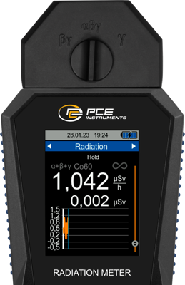 PCE-RAM 100 PCE Instruments Luxmeter, Sound Level Meter, Magnetic Field Tester Image 2