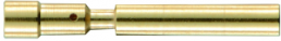 Receptacle, 0.34-1.0 mm², AWG 22-17, crimp connection, gold-plated, 09151006202