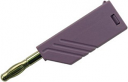 4 mm plug, screw connection, 0.5-1.5 mm², CAT O, purple, LAS N WS VI