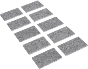 Felt strips self-adhesive (PU) 50 x 25 x 3.5 mm, FILZ-050X25X3