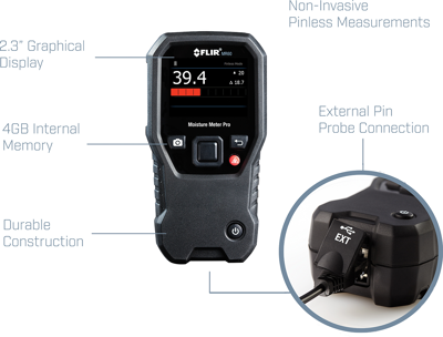 MR60 FLIR Moisture Indicators, Material Moisture Testers Image 1