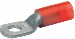 Insulated tube cable lug, 10 mm², 5.5 mm, M5, red
