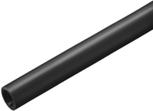 Insulating tube, inside Ø 12 mm, black, PVC, -20 to 90 °C, 4587