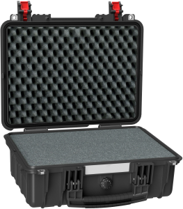 Transport case, waterproof, foam insert, (L x W x D) 420 x 340 x 177 mm, 2.76 kg, 3815HL.B