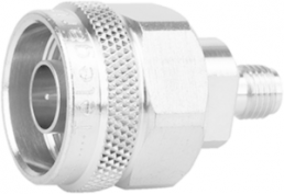 Coaxial adapter, 50 Ω, N plug to SMA socket, straight, 100024216
