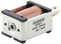 Linear solenoid, H 2206-F-24VDC, 100 % duty cycle