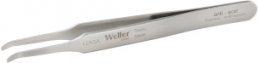 ESD precision tweezers, antimagnetic, stainless steel, 118 mm, 12ASA