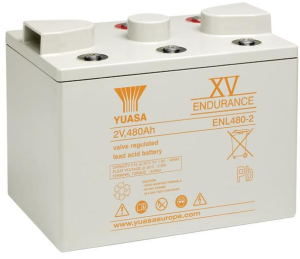 Lead-battery, 2 V, 480 Ah, 305 x 210 x 240 mm, internal thread M8