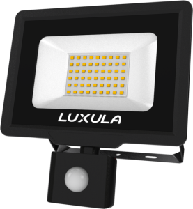 LED floodlight motion sensor, 50W, 5000 lm, 3000 K