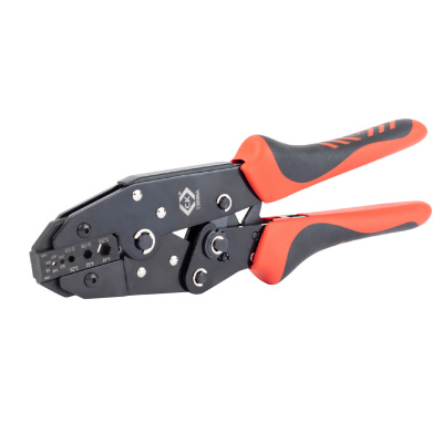Ratchet crimping pliers for Coaxial connectors, C.K Tools, T3698A