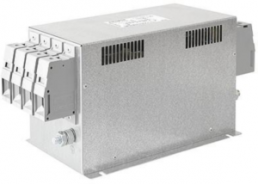 2-stage filter, 50 to 60 Hz, 80 A, 520 VAC, 600 µH, terminal block, FMBD-B92D-8012