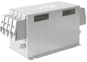 2-stage filter, 50 to 60 Hz, 160 A, 520 VAC, 400 µH, terminal block, FMBD-B92F-J612