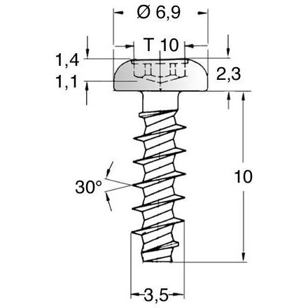 001.97.047 Ettinger Screws, Threaded Rods Image 2