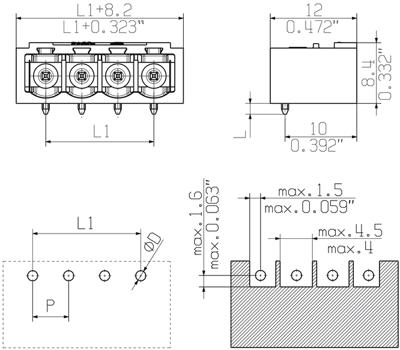 1840140000 Weidmüller PCB Connection Systems Image 3