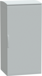 Control cabinet, (H x W x D) 1500 x 750 x 620 mm, IP44, polyester, light gray, NSYPLAT1576G