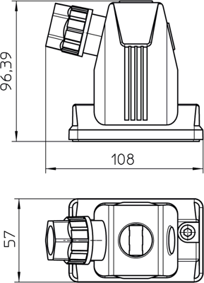 2716750000 Weidmüller Housings for HDC Connectors Image 3