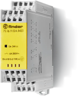 7S.16.9.024.5420 Finder Safety relays