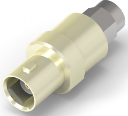 Coaxial adapter, 50 Ω, OSM plug to BNC socket, straight, 1058083-1